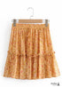 Faldas Boho en Minifalda, Naranja Nelia Para Mujer